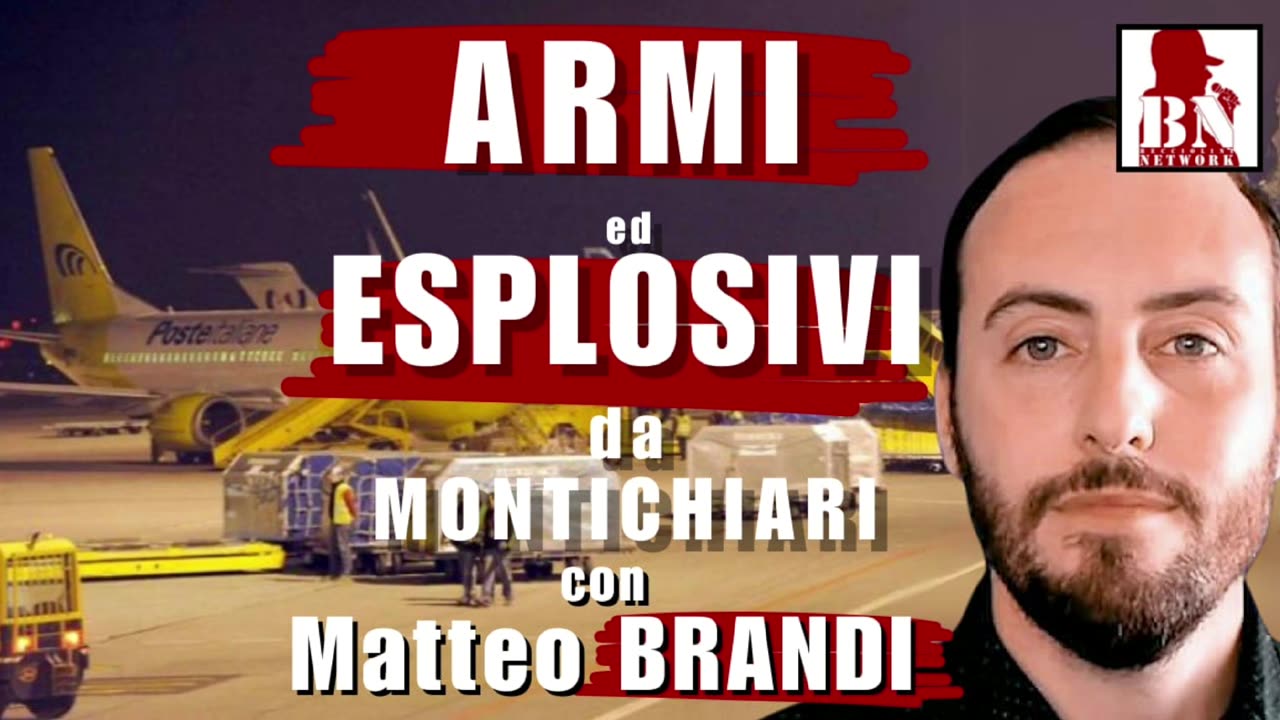ARMI ed ESPLOSIVI imbarcati da Aeroporto di Montichiari - con Matteo BRANDI | Il Punt🔴 di Vista