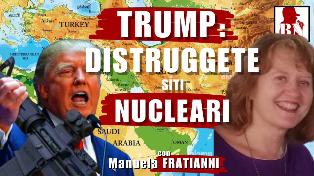 TRUMP: distruggete SITI NUCLEARI iraniani | Il Punt🔴 di Vista di Manuela FRATIANNI