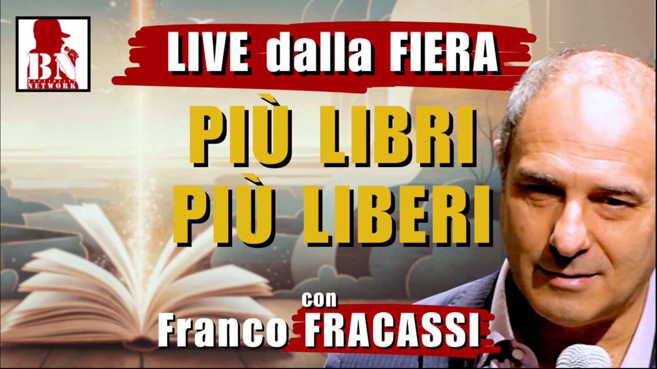 FRACASSI in FIERA a Roma: leggere per essere LIBERI | Live da "Più libri più liberi"